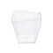 Smarty Had A Party 3.5 oz. Clear Small Square Disposable Plastic Cups (288 Cups), 288PK 2628-CASE - alternate 1